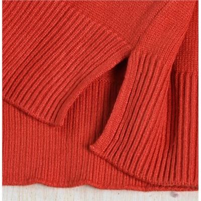 Cвободный повседневный трикотажный свитер