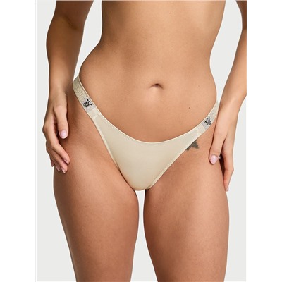 Shine Strap Brazilian Panty