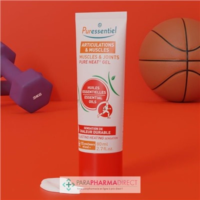 Puressentiel Articulations & Muscles Pure Heat Gel Chauffant 80ml