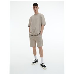 Baumwollshorts Aus Sweatstoff