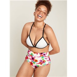 PINK SWIM HIGH WAIST SHORTIE