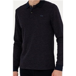 Erkek Lacivert Sweatshirt