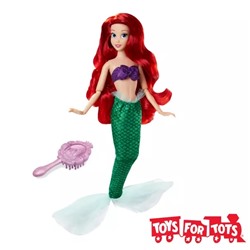 Disney Store  Ultimate Toy Drive Limited Time Offer Ariel Classic Doll – The Little Mermaid – 11 1/2'' – Toys for Tots Donation Item