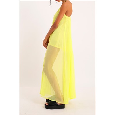 Vestido largo Amarillo