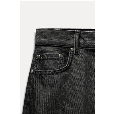 ZW COLLECTION BAGGY MID-WAIST JEANS