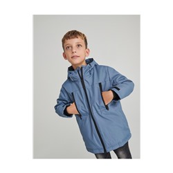 Gefütterte Jacke mit Kapuze