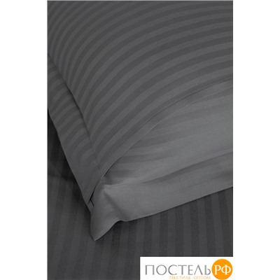 Наволочки Karven Stripe Satin 50*70 (+5см) 2 шт antrasit/антрацит