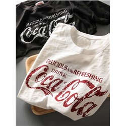 Хлопковая футболка Coca Co*la