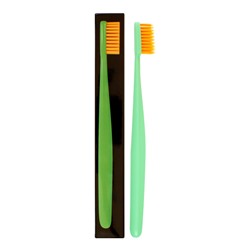 oh,lollyday X Dentique Toothbrush Green Зубная щетка зеленая 1шт