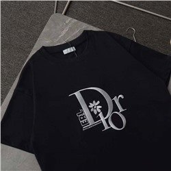 Классная унисекс футболка Dio*r 👔  Реплика 1:1