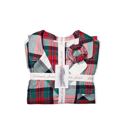 VICTORIA'S SECRET Flannel Long PJ Set
