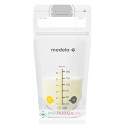 Medela Sachets de Conservation pour Lait Maternel 180ml - 25 Sachets