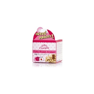 Питательный увлажняющий фрэш-крем для лица с тофу от Casanovy 10 мл / Casanovy Tofu Fresh Cream 10ml