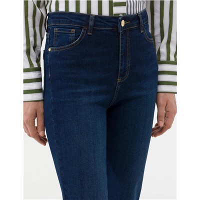 Koyu İndigo Slim Strong Jean Pantolon