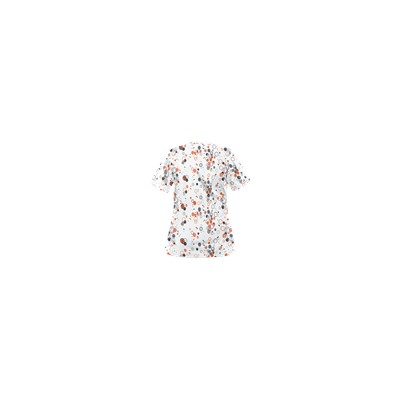 UA Circle Of Zenergy White Scrub Top