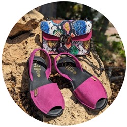 Ab. Zapatos 3106-8 magenta+AB.Z · Pelle · 21-36 (510) АКЦИЯ