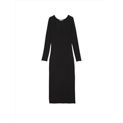 Victoria's Secret Ribbed Modal Long-Sleeve Slip Dress
