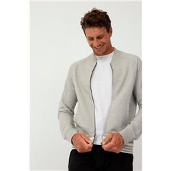 Sudadera Gris claro jaspeado