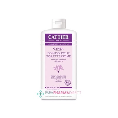 Cattier Gynea Soin Douceur Toilette Intime BIO 500ml