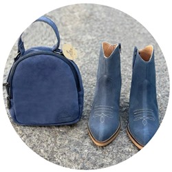 TEKILA 7405 СИНИЙ+AB.Z · Pelle · mochila serraje (610)