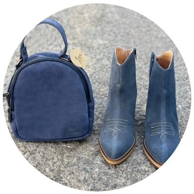 TEKILA 7405 СИНИЙ+AB.Z · Pelle · mochila serraje (610)