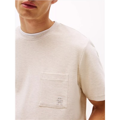 Embroidered Logo Interlock T-Shirt