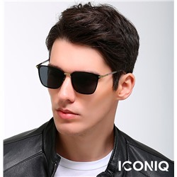 IQ30086 - Солнцезащитные очки ICONIQ P0864 Silver baked black gray flakes