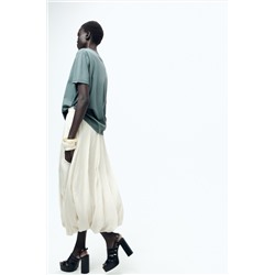 MINIMALIST MERCERISED THREAD T-SHIRT