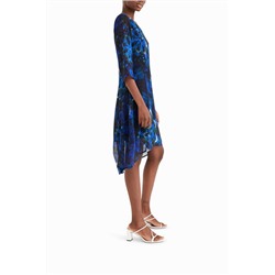Vestido largo mandalas tie dye