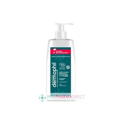 Dermophil Crème Mains Réparation Forte BIO 200ml
