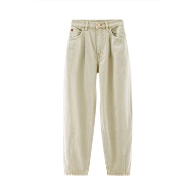 Pantalón cargo Beige