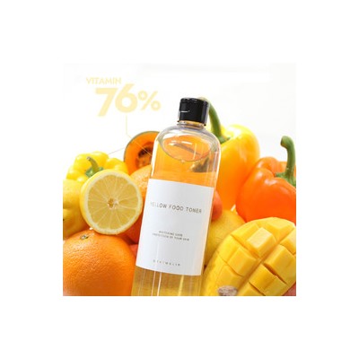 Yellow Food Toner, Осветляющий тонер с желтым комплексом