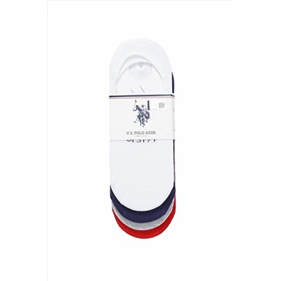U.S. Polo Assn. A082sz013.falıcıaıy22 Kadın Beyaz Çorap A082SZ013.FALICIAIY22