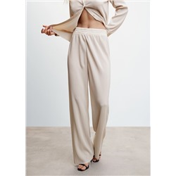 Pantalón fluido wideleg
