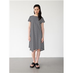 Asymmetric midi dress