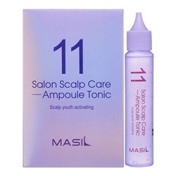 MASIL 11 SALON SCALP CARE AMPOULE TONIC Ампульный тоник для кожи головы 30мл*4