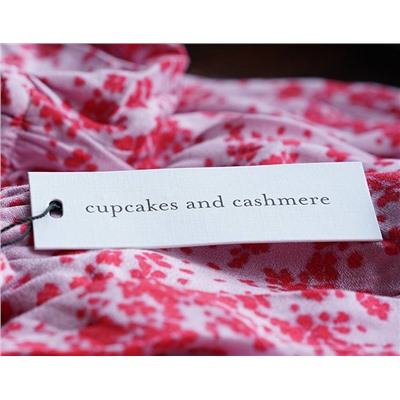 Платье с цветочным принтом и резинкой на талии, экспорт Цена на бирке 130 💵 Cupcake*s and cashmer*e
