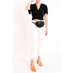 Crop top Negro