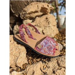 Ab.Zapatos 320-8 Hojas Rojas+CINTURON BOLSOS (180)-26 (3) АКЦИЯ