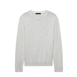 Cotton Sport Crew-Neck Sweater