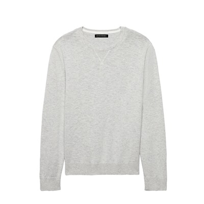 Cotton Sport Crew-Neck Sweater