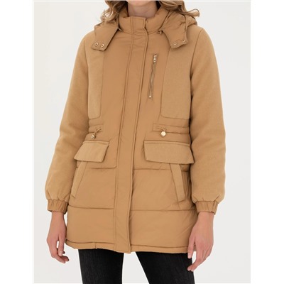 Bej Regular Fit Mont
