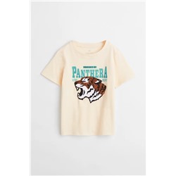 T-Shirt mit Pailletten
