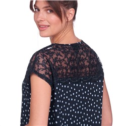 Damen T-Shirt mit Spitze