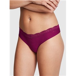 PINK NO-SHOW THONG PANTY