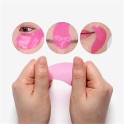 Hyaluron Rose Peptide9 Ampoule Eye Patch, Увлажняющие и питательные патчи с экстрактом розы