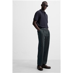 PANTALÓN REGULAR FIT PLIEGUES