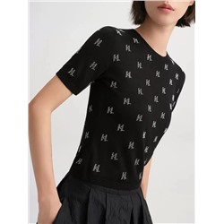 Нежная кофточка с коротким рукавом Ka*rl Lagerfe*ld