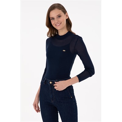 Kadın Lacivert Sweatshirt