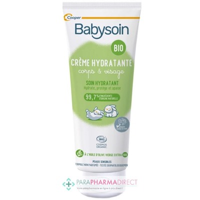 Babysoin Crème Hydratante - Corps & Visage 200ml